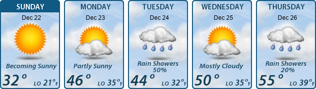 5-Day Forecast