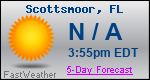 Weather Forecast for Scottsmoor, FL