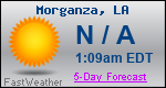 Weather Forecast for Morganza, LA