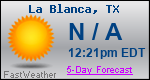 Weather Forecast for La Blanca, TX