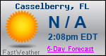 Weather Forecast for Casselberry, FL