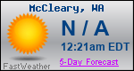 Weather Forecast for McCleary, WA