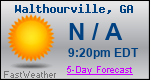 Weather Forecast for Walthourville, GA