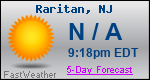 Weather Forecast for Raritan, NJ