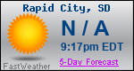 Weather Forecast for Rapid City, SD