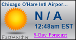 Weather Forecast for Chicago O'Hare International Airport, IL