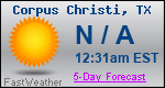 Weather Forecast for Corpus Christi, TX