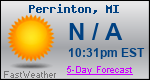 Weather Forecast for Perrinton, MI