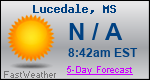 Weather Forecast for Lucedale, MS