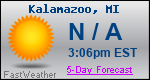 Weather Forecast for Kalamazoo, MI