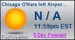 Weather Forecast for Chicago O'Hare International Airport, IL